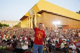 Foto: Fútbol/Selección.- Miles de personas reciben a Pedro Porro en Don Benito: "Bienvenido al lugar donde empezó todo"