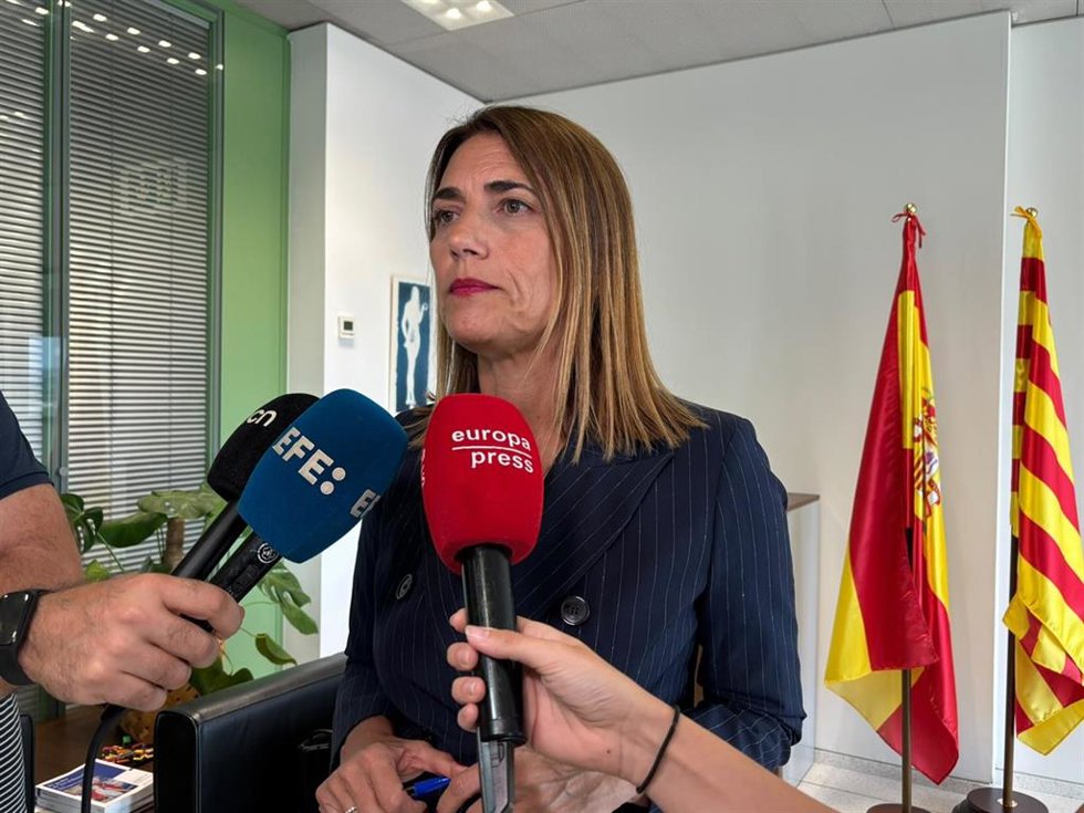 La presidenta del Tribunal de Instancia (TI) de Barcelona, Cristina Ferrando.