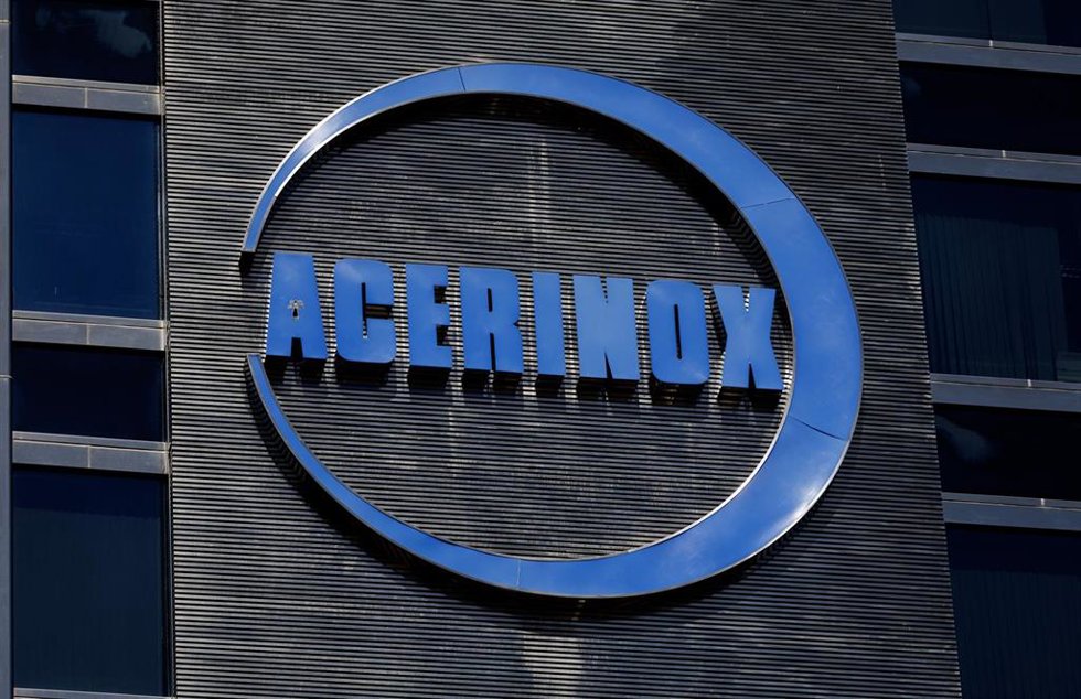 Archivo - Fachada del edificio de Acerinox, en Madrid (España)