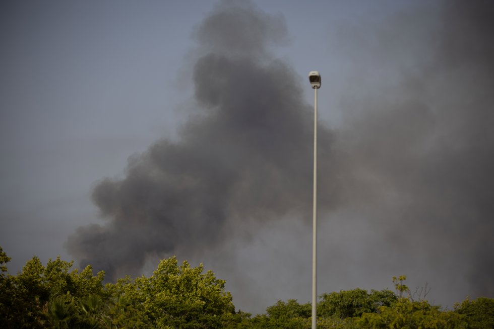Incendio de El Cerro de Andévalo.