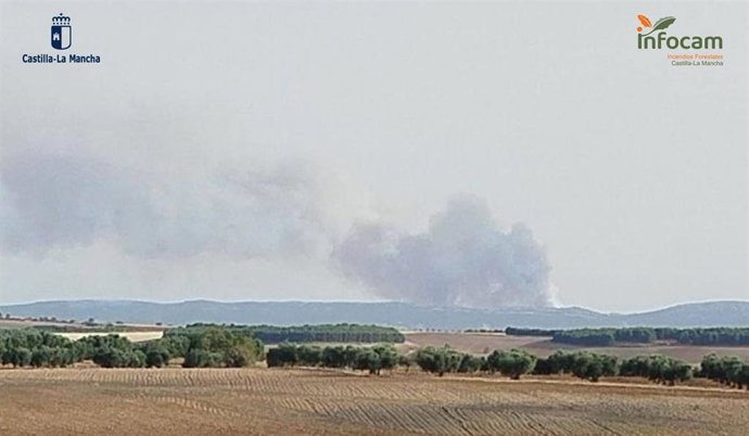 Incendio forestal en Retuerta del Bullaque