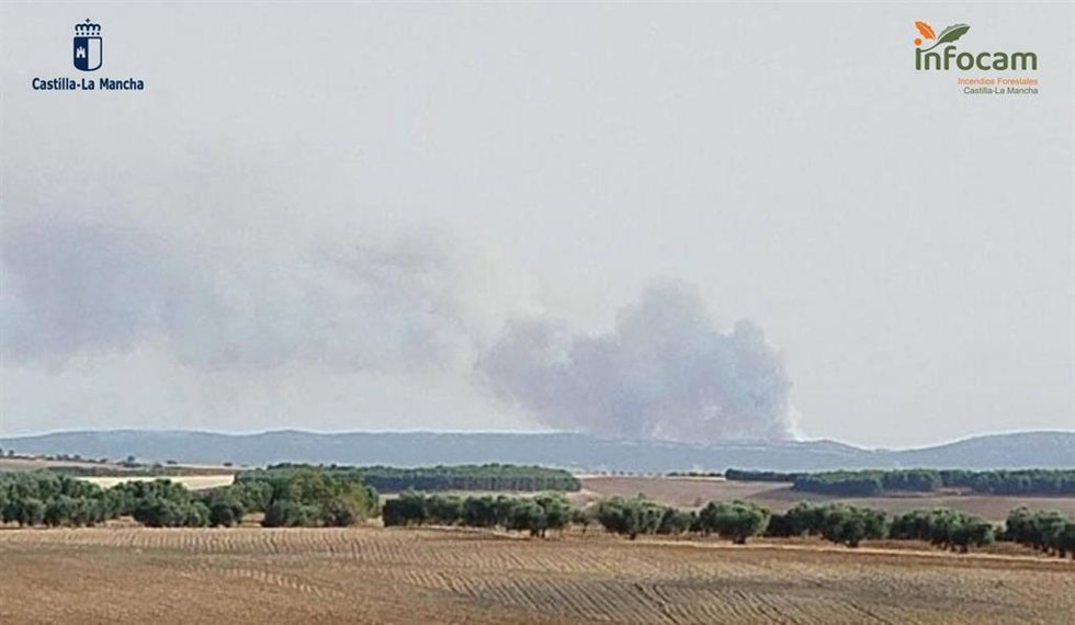 Incendio forestal en Retuerta del Bullaque