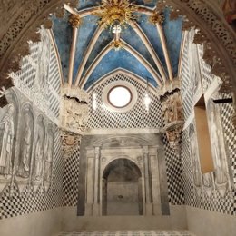 La capilla de Santiago de la Catedral de Tarazona después de la restauración.