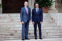 El Rey mantendrá el próximo miércoles el tradicional despacho con Sánchez en Mallorca