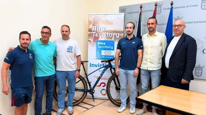 Ceuta se une a Bike Territory para potenciar el cicloturismo.