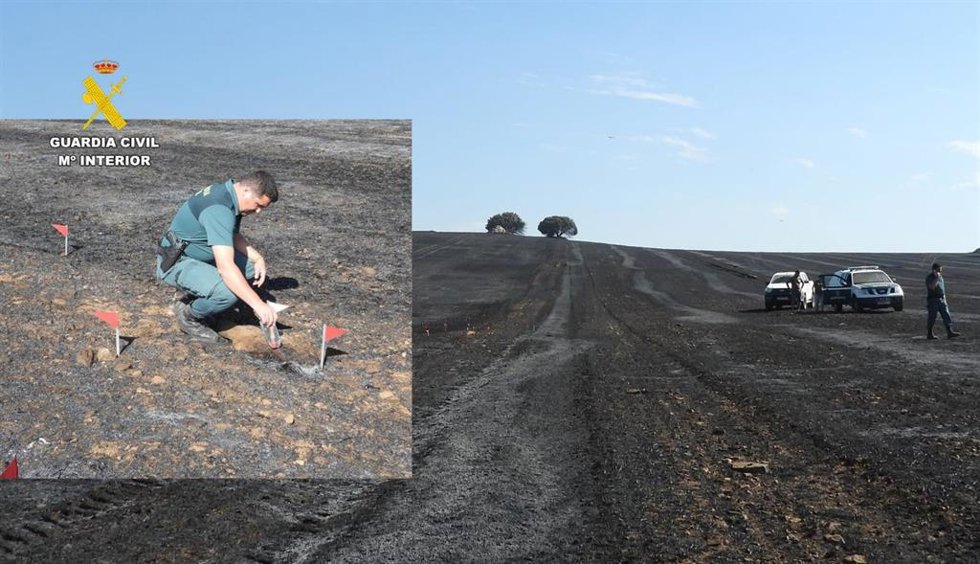 Investigado un agricultor por el fuego de Rábano de Aliste (Zamora), ya estabilizado, que arrasó unas 300 hectáreas