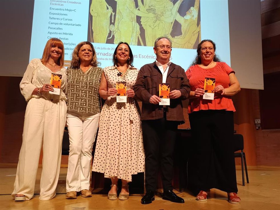 Inauguración de las IX Jornadas Creadoras Escénicas 2026, en el marco del Festival Internacional de Teatro Clásico de Mérida