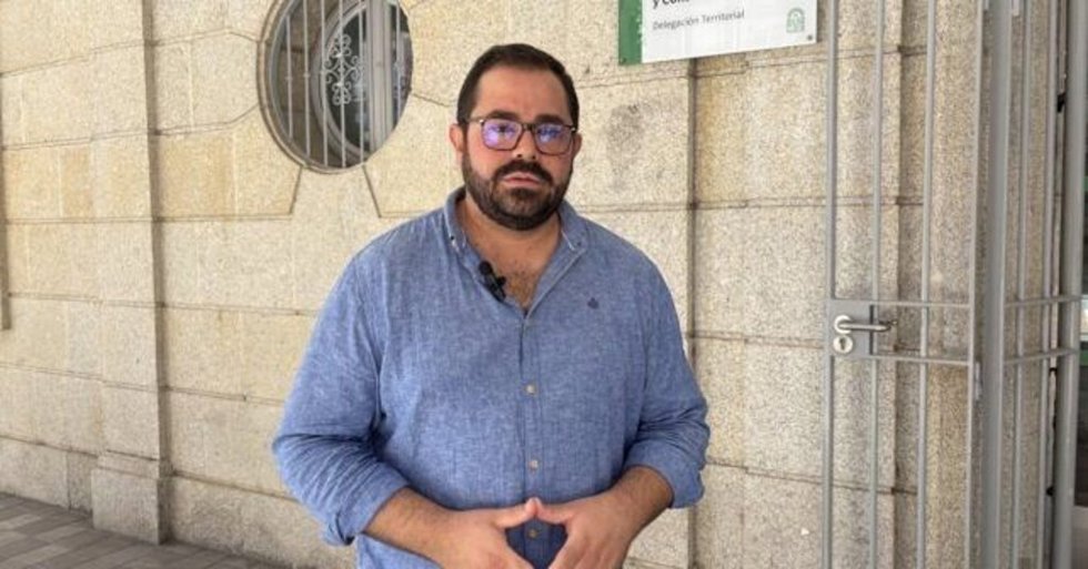 El secretario de Sanidad del PSOE de Huelva, Rogelio Pinto.