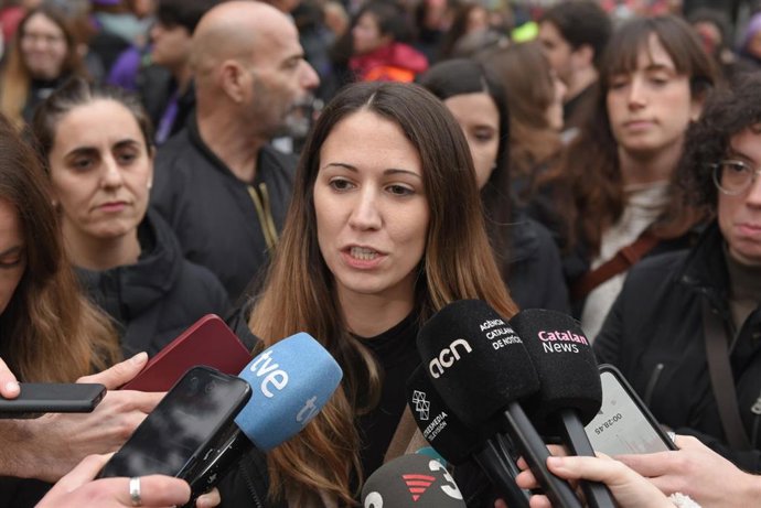 Archivo - La secretaria de Organización de Junts, Judith Toronjo, en una imagen de archivo