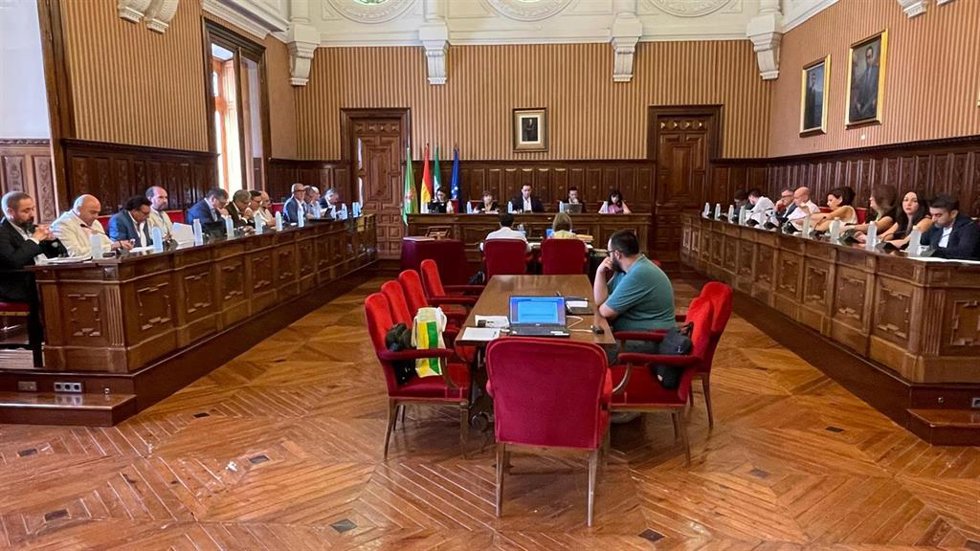 Imagen del último pleno ordinario antes de las vacaciones de verano