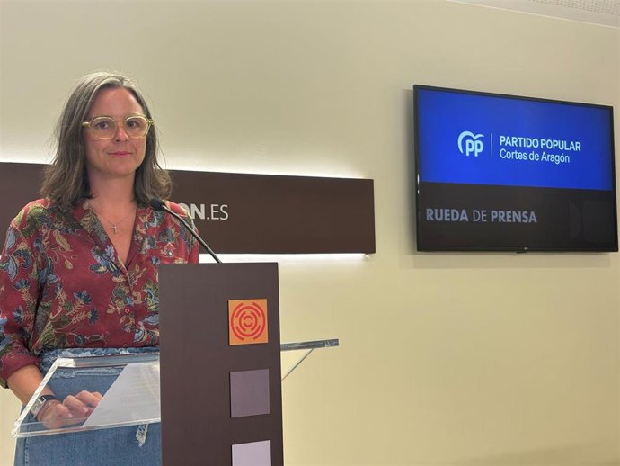 María José Vicente, diputada del PP.