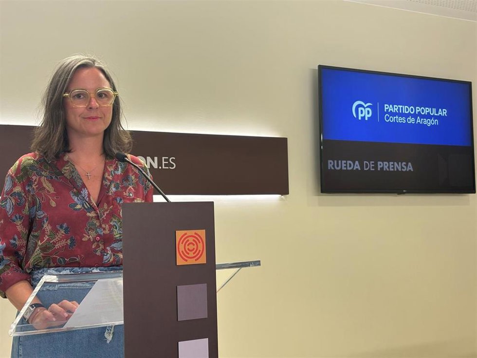 María José Vicente, diputada del PP.