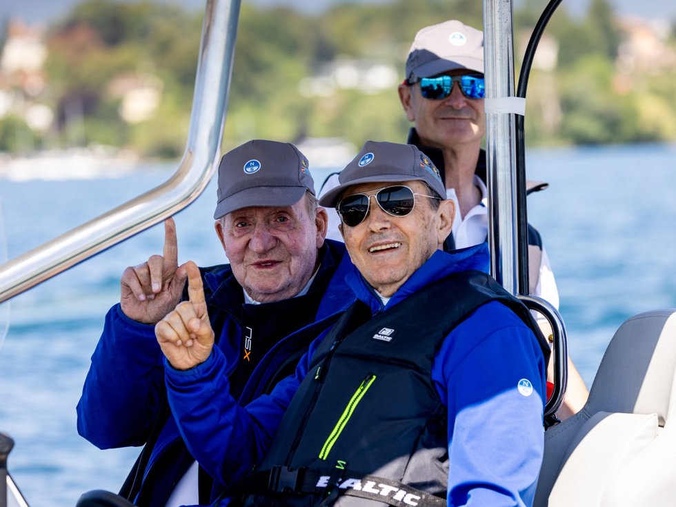 El Rey Juan Carlos, campeón de Europa de vela con 'El Bribón' en Ginebra