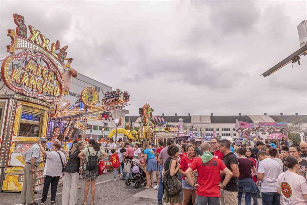 Archivo - Atracciones de la Virgen Grande en Torrelavega