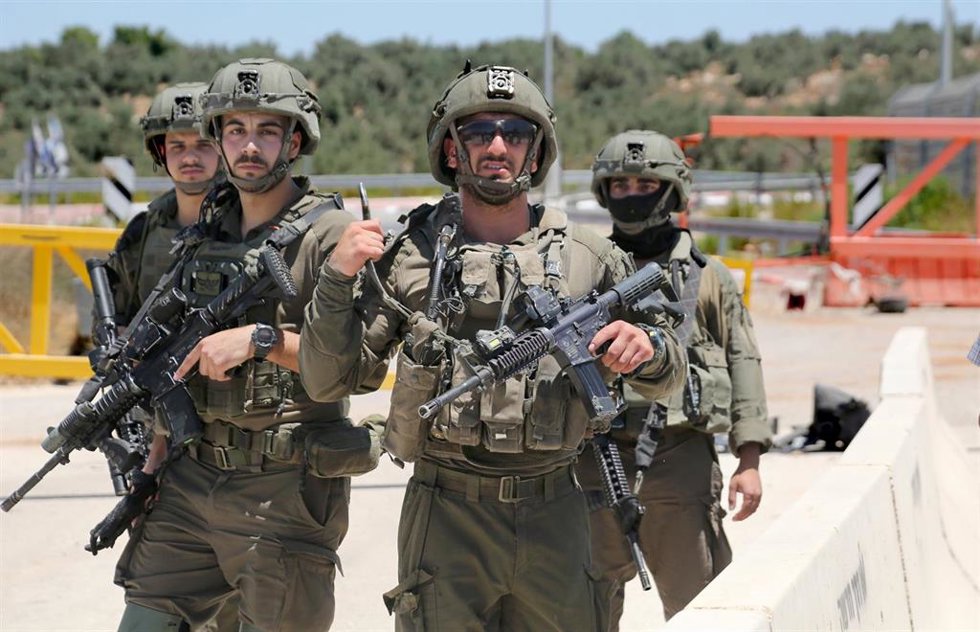 Imagen de archivo de militares israelíes en Cisjordania 