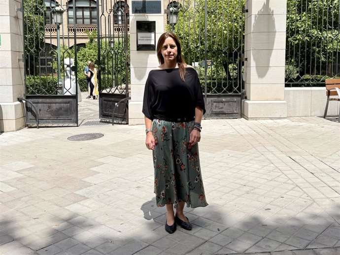 La viceportavoz de Vox en el Ayuntamiento de Granada, Mónica Rodríguez Gallego.