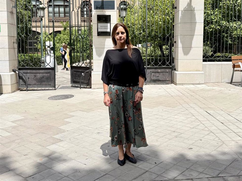 La viceportavoz de Vox en el Ayuntamiento de Granada, Mónica Rodríguez Gallego.