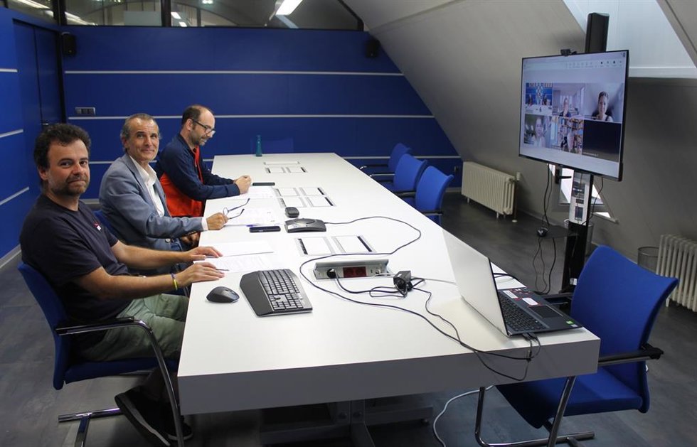 Reunión de la Junta Rectora de UNED Asturias.