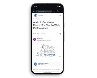 Interfaz de Chrome para Android