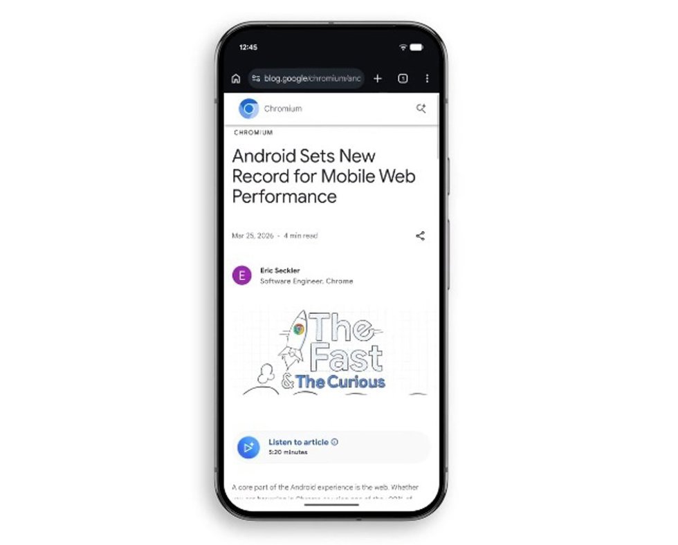 Interfaz de Chrome para Android