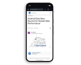 Interfaz de Chrome para Android