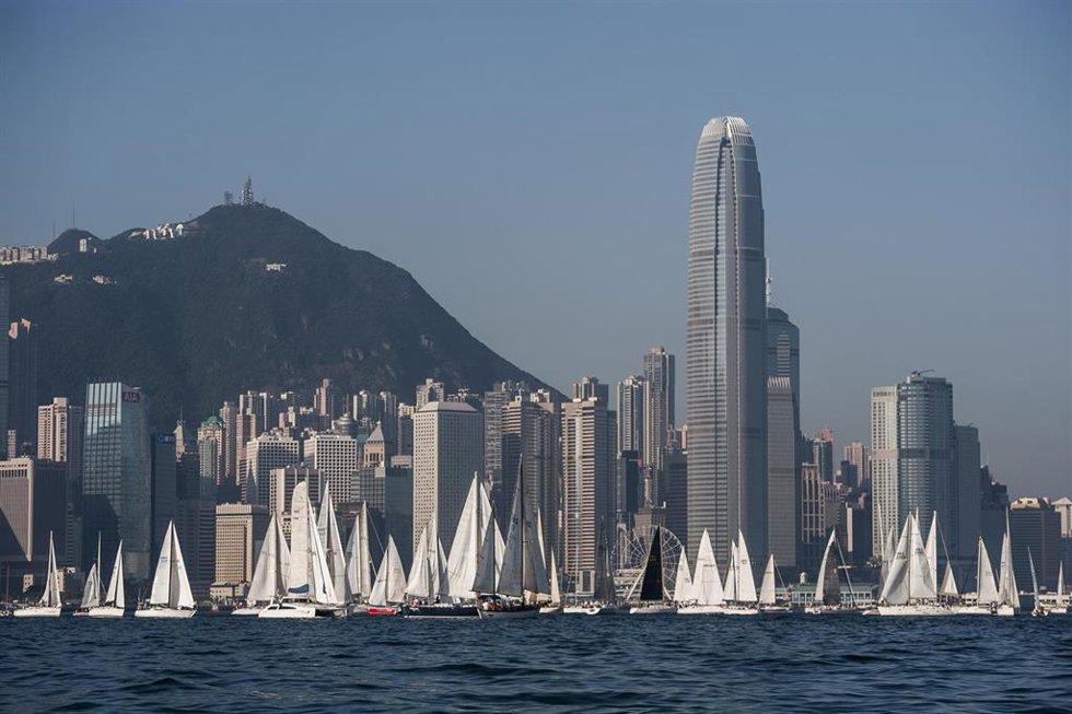 Archivo - Aguas de Hong Kong