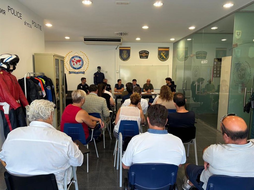Reunión de la Mesa de Seguridad.