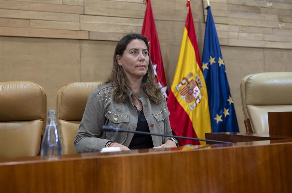 Archivo - La vicepresidenta primera de la Asamblea de Madrid, Ana Millán, durante un pleno en la Asamblea de Madrid, a 5 de febrero de 2026, en Madrid (España). 