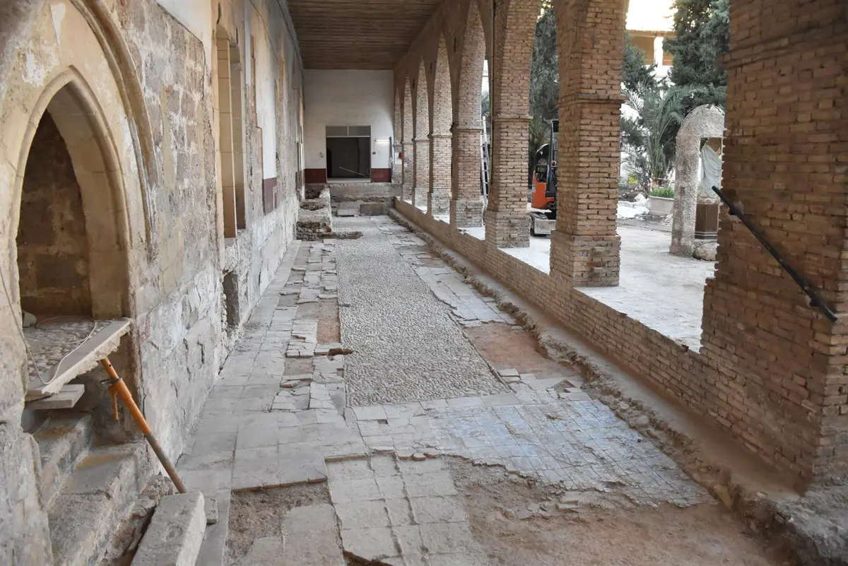 Interior Santa Clara. Archivo. - AYUNTAMIENTO XÀTIVA