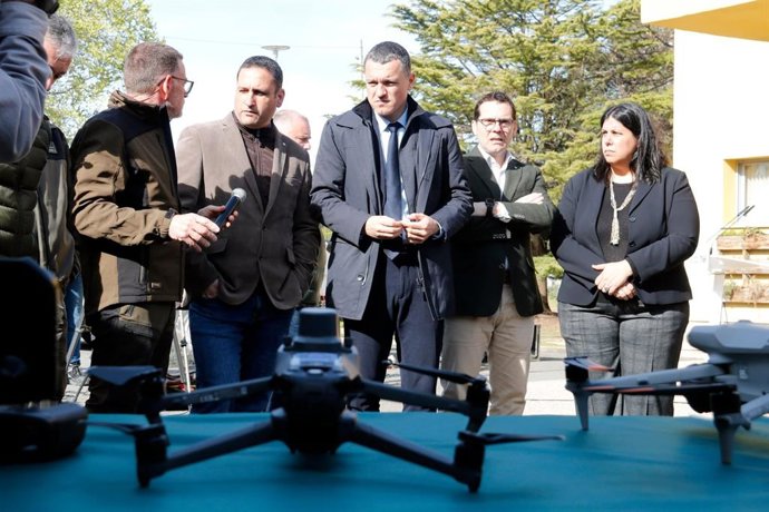 Ordeig durante la presentación del dispositivo del plan, en marzo