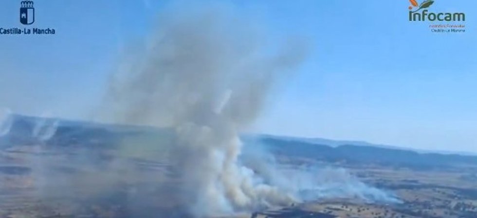Incendio en Brazatortas