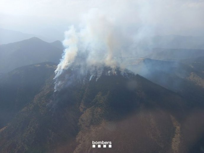 Incendio de Farrera (Lleida)