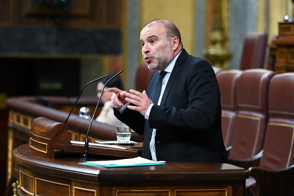 Archivo - El diputado de Junts Josep Pagès i Massó interviene durante una sesión plenaria en el Congreso de los Diputados, a 17 de marzo de 2026, en Madrid (España).