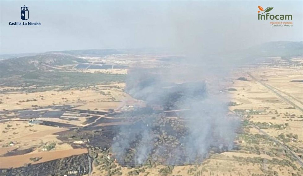 Incendio en Brazatortas