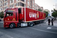 La UME crea un mando unificado para luchar contra los fuegos de Madrid y Ávila