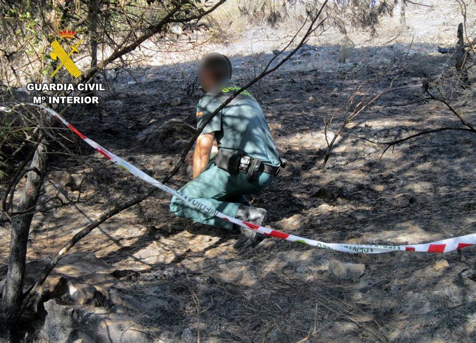 Investigación incendio Bullas