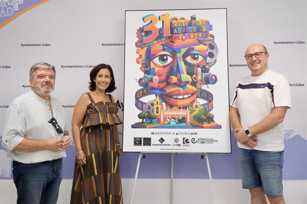 Presentación del cartel del XXXI Certamen Nacional de Creación Audiovisual de Cabra.