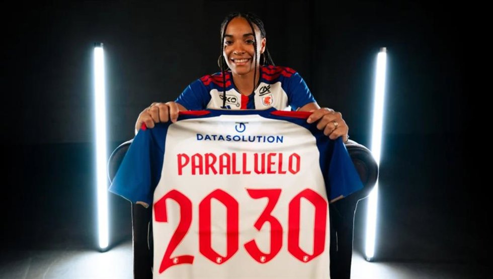 Archivo - Salma Paralluelo firma cuatro temporadas con el Olympique de Lyon