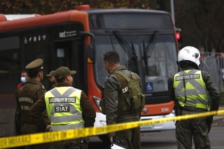 Santiago, 9 de junio de 2023. Accidente de transito en Alameda con Nataniel Cox con vician fatal.  Javier Salvo/Aton Chile