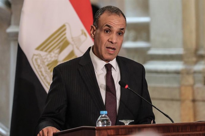 Archivo - El ministro de Asuntos Exteriores de Egipto, Bader Abdelati.