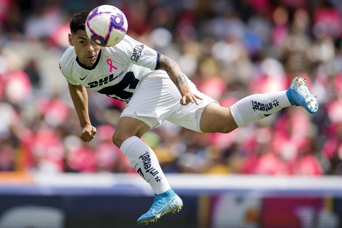 during the game Pumas UNAM vs Leon, corresponding to day 14 of the Torneo Apertura 2019 of the Liga BBVA MX, at Olimpico Universitario Stadium, on October 20, 2019.    <br><br>    durante el partido Pumas UNAM vs Leon, correspondiente a la jornada 14 del