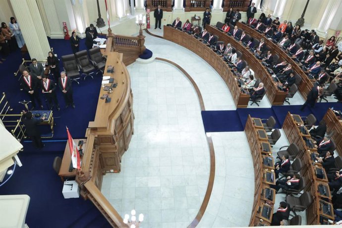 Perú.- Congreso: este sábado 25 vence plazo para presentar listas a presidencia del Senado