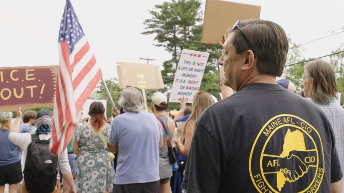 O candidato democrata ao Senado dos EUA pelo estado do Maine, Troy Jackson