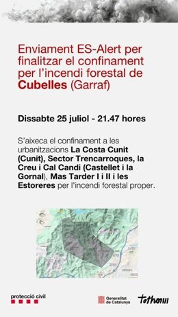 Alerta enviada