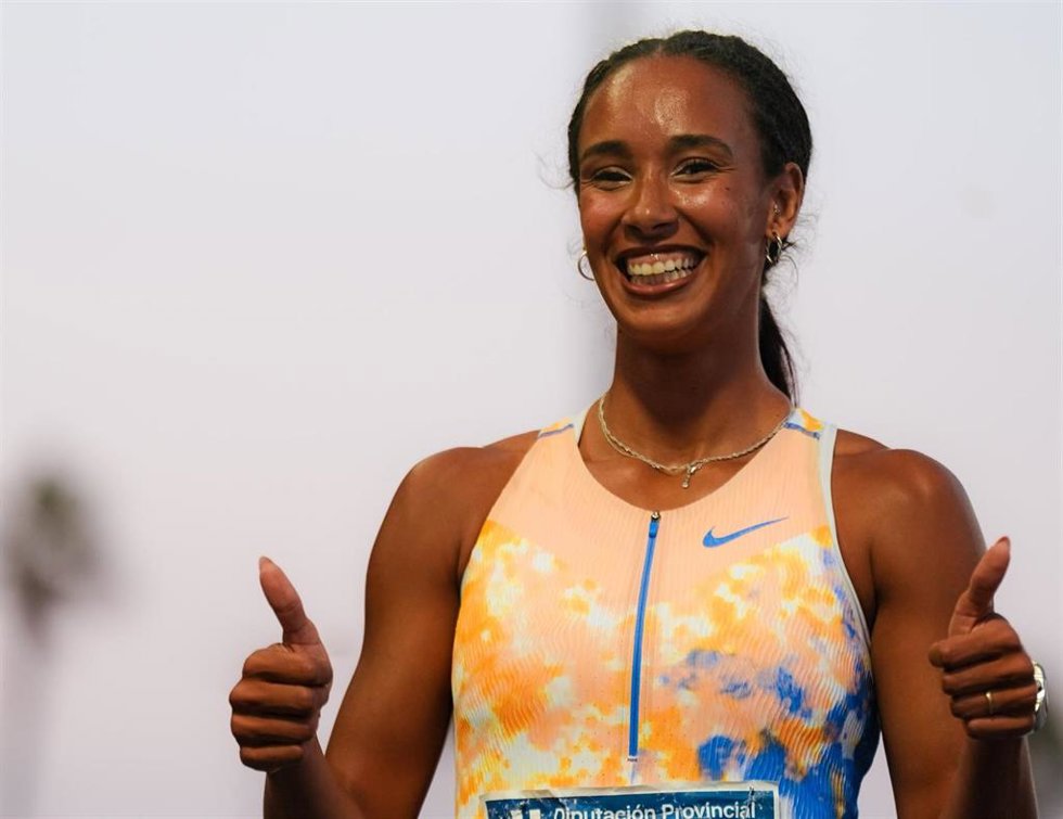 María Vicente, Campeonato de España de Málaga