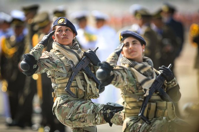 Perú.- Fuerzas Armadas ultiman preparativos para el Desfile Cívico Militar por Fiestas Patrias