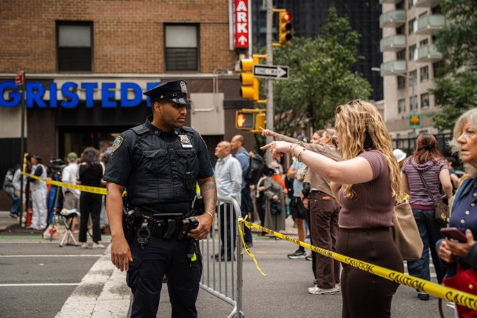 7 de julho de 2026, Cidade de Nova York, Nova York, Estados Unidos: Testemunhas no local