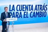Foto: Feijóo moviliza al PP para subrayar que España "está peor" que hace tres años y que Sánchez "ha fallado a la gente"