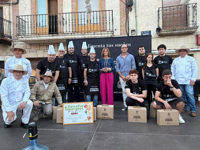 Un equipo de Prádena se adjudica en casa el 'Desafío Gourmet' tras acreditar su conocimiento de sabores de Segovia