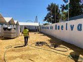 Foto: La caseta de la Diputación de Huelva en las Colombinas comienza el miércoles su programación para toda la provincia